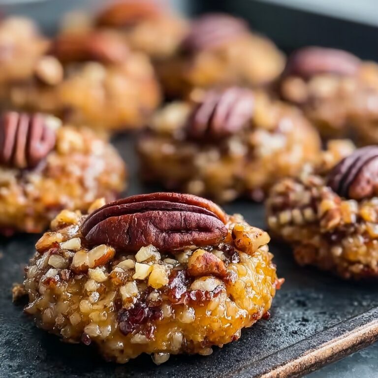 No-Bake Pecan Coconut Praline Cookies Recipe