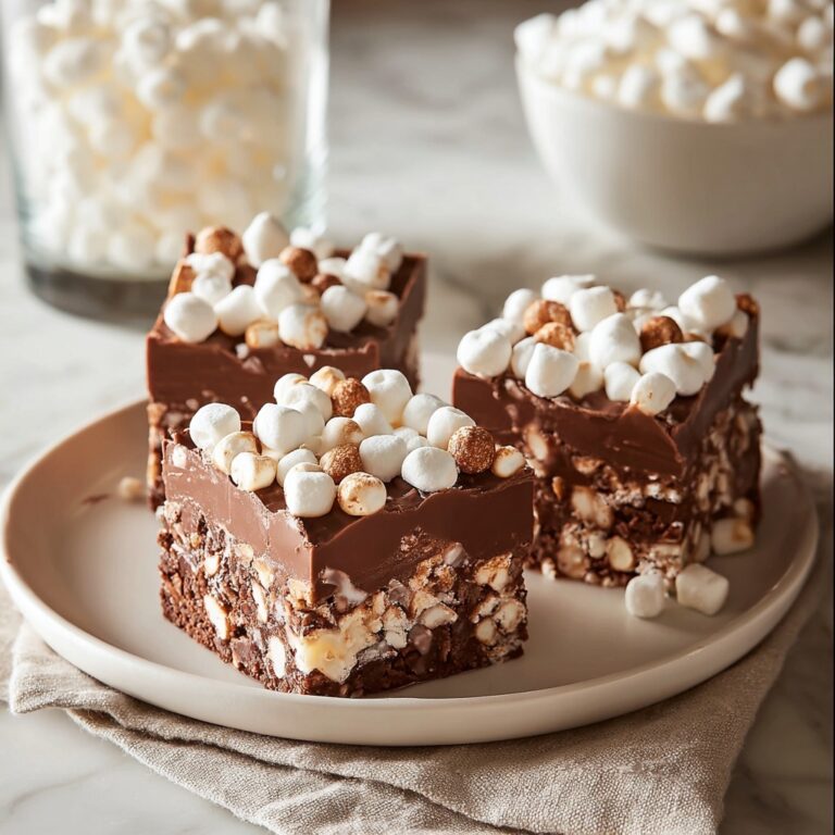 No-Bake Rocky Road Squares Recipe