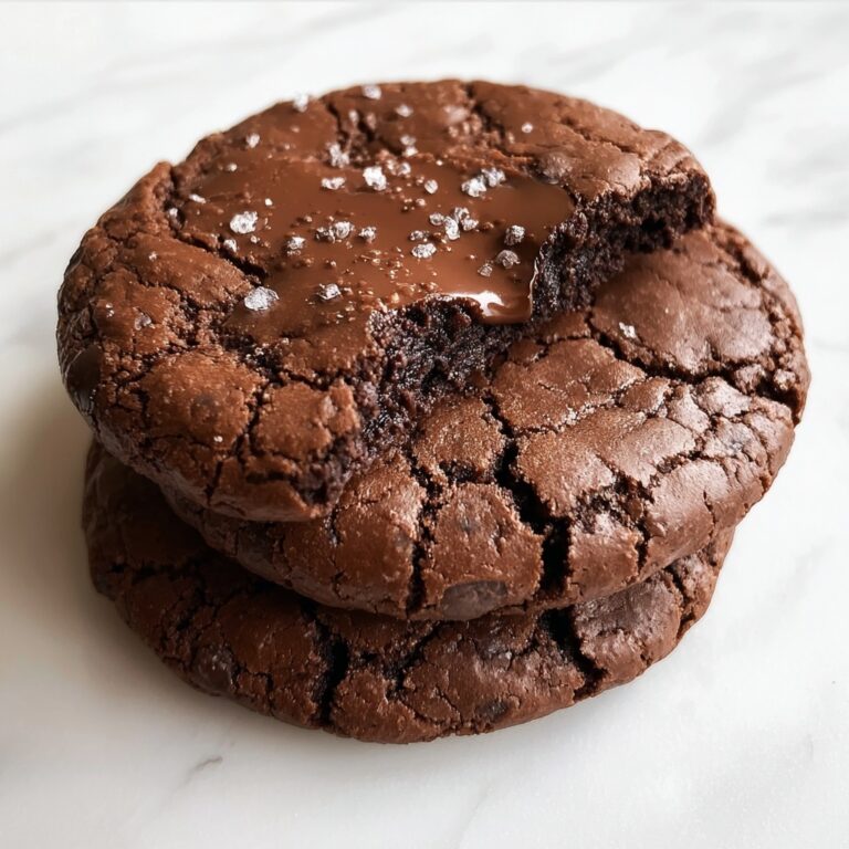 Dark Chocolate Espresso Brownie Cookies Recipe