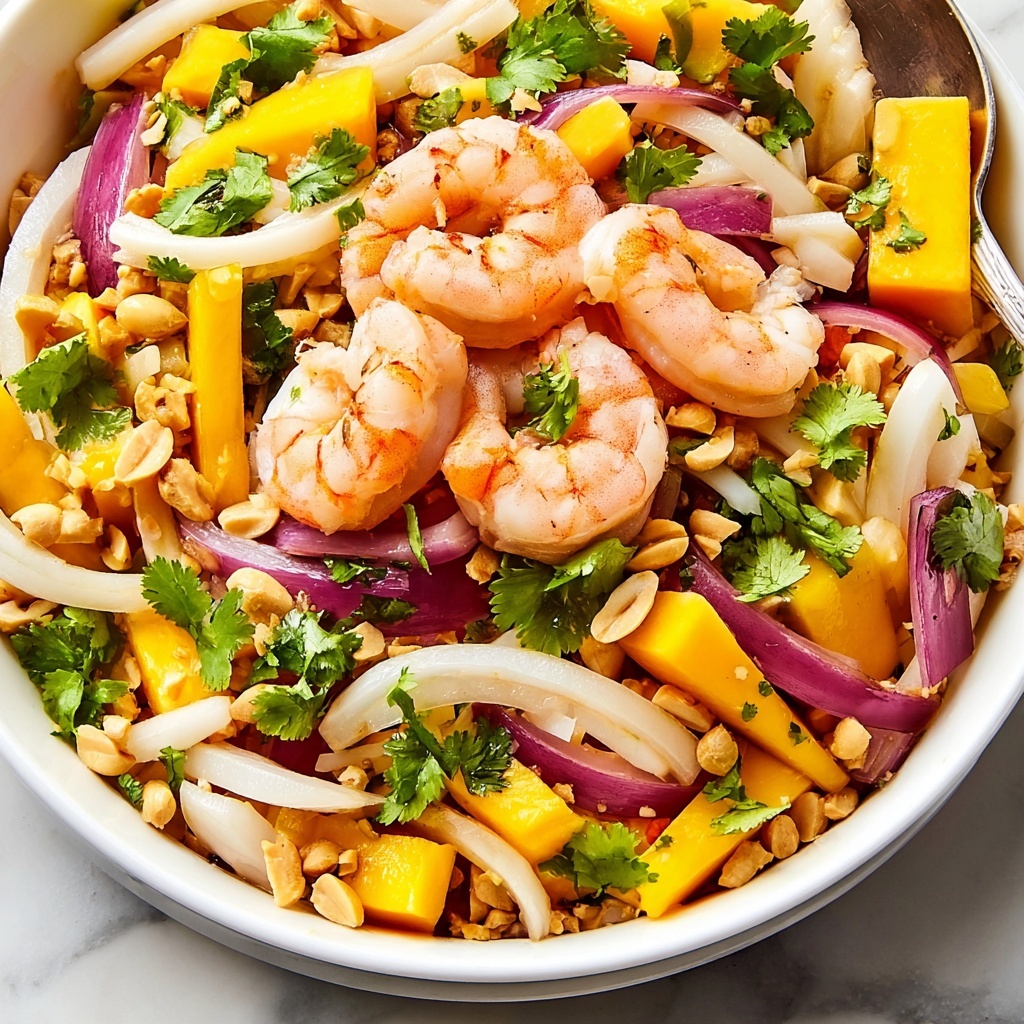 Vietnamese Green Mango Salad with Shrimp Recipe - Recipe Image