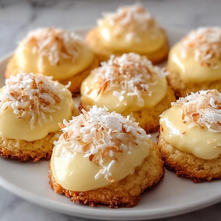 Lemon Coconut Cheesecake Cookies Recipe