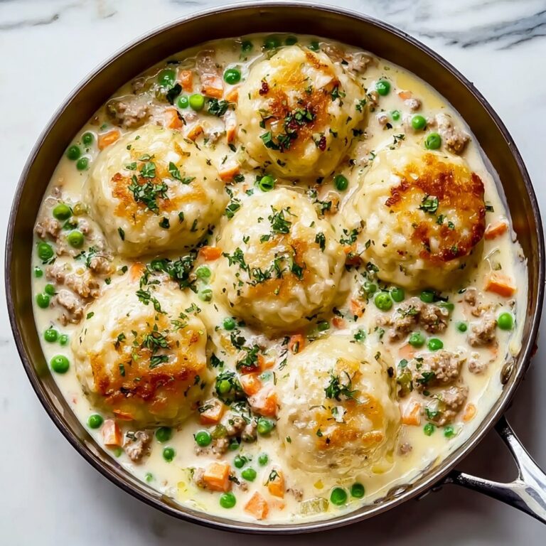 Chicken and Cheddar Biscuit Casserole Recipe