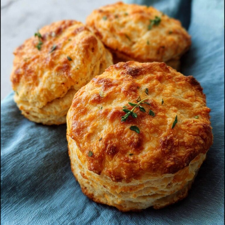 Homemade Cheddar Biscuits Recipe