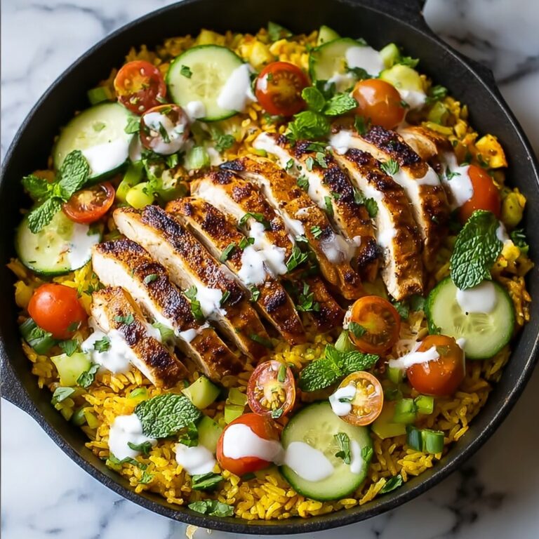 Lemon Herb Chicken Shawarma Casserole Recipe