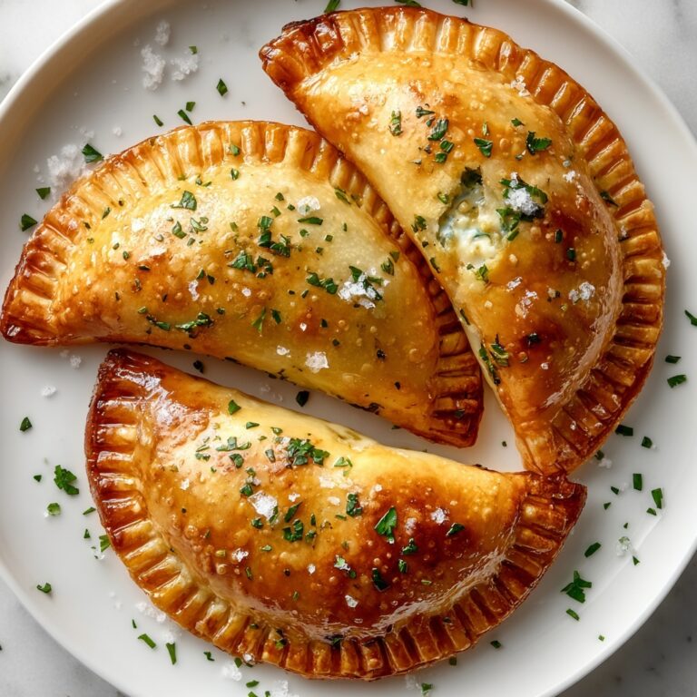 Chicken Alfredo Air Fryer Calzones Recipe