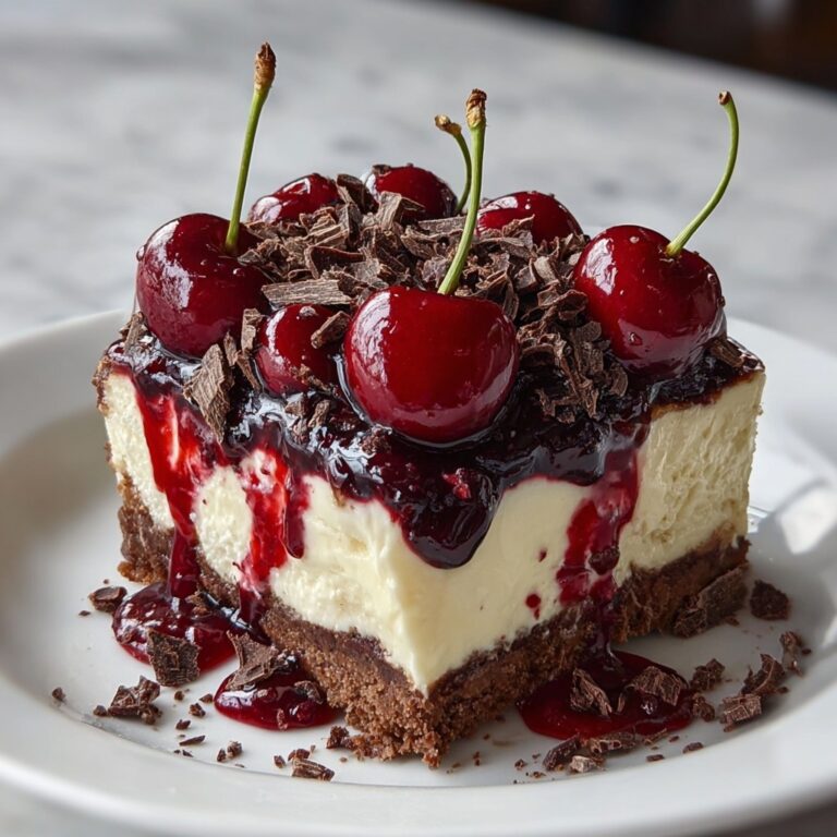 No-Bake Black Forest Berry Cheesecake: A Creamy Delight Recipe