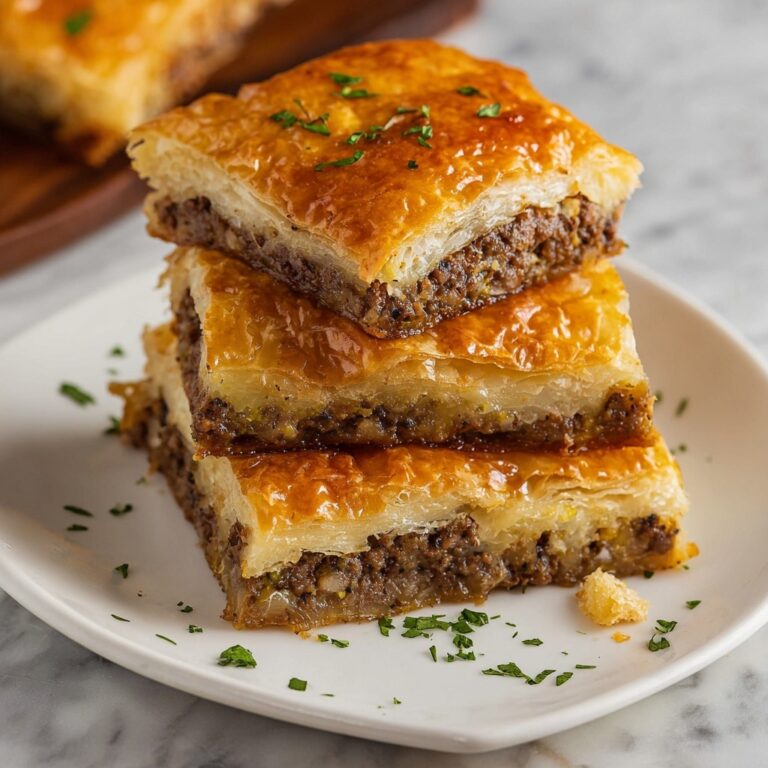 Greek Phyllo Meat Pie (Kimadopita) Recipe