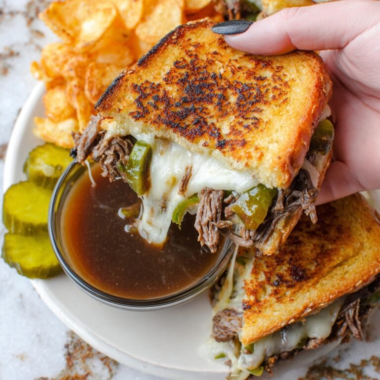 Pot Roast Beef Philly Cheese Steak Dip Recipe