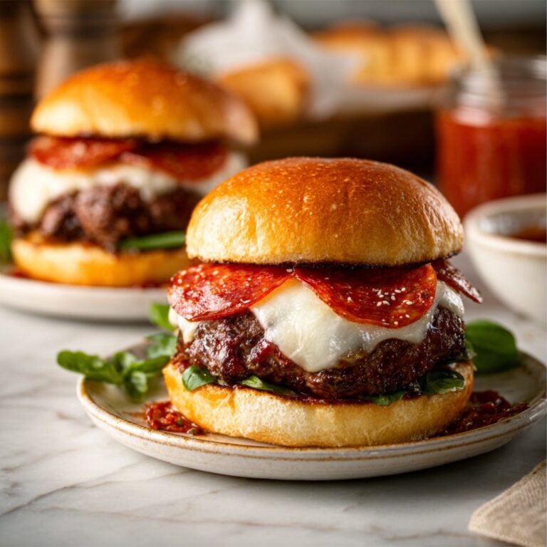 Pizza Burgers – A Delicious Mashup Recipe
