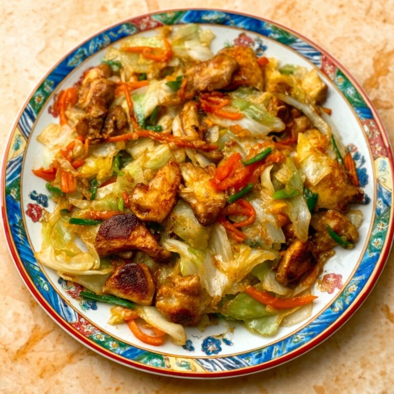 Chicken and Cabbage Stir-Fry Recipe