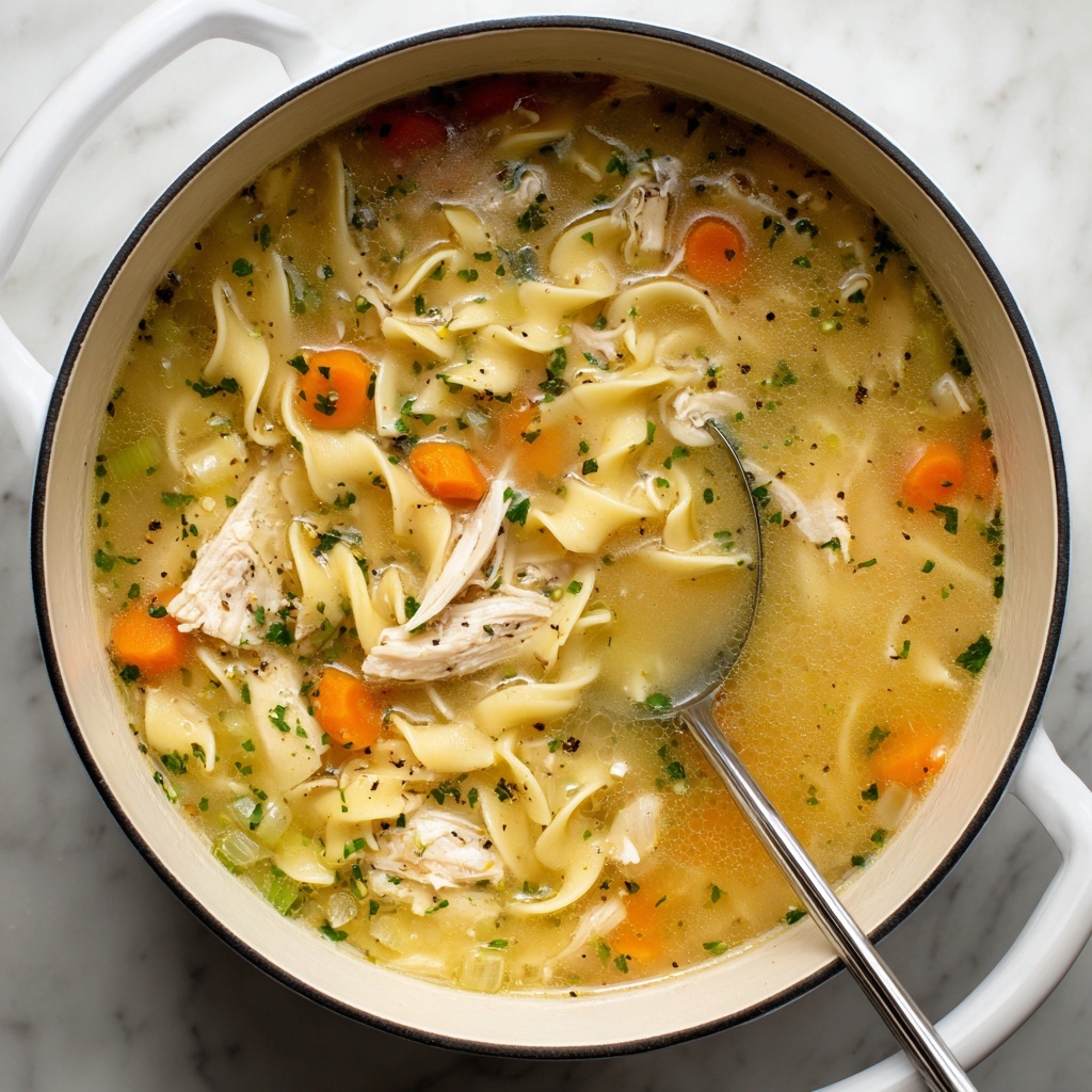 Classic Chicken Noodle Soup Recipe - Recipe Image