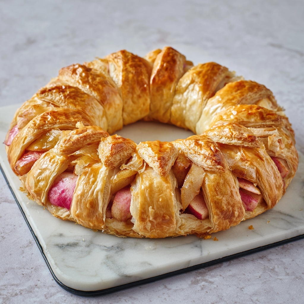 Rhubarb Cream Cheese Monkey Bread Recipe - Recipe Image