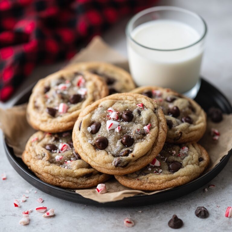 Peppermint Chocolate Chip Cookies Recipe