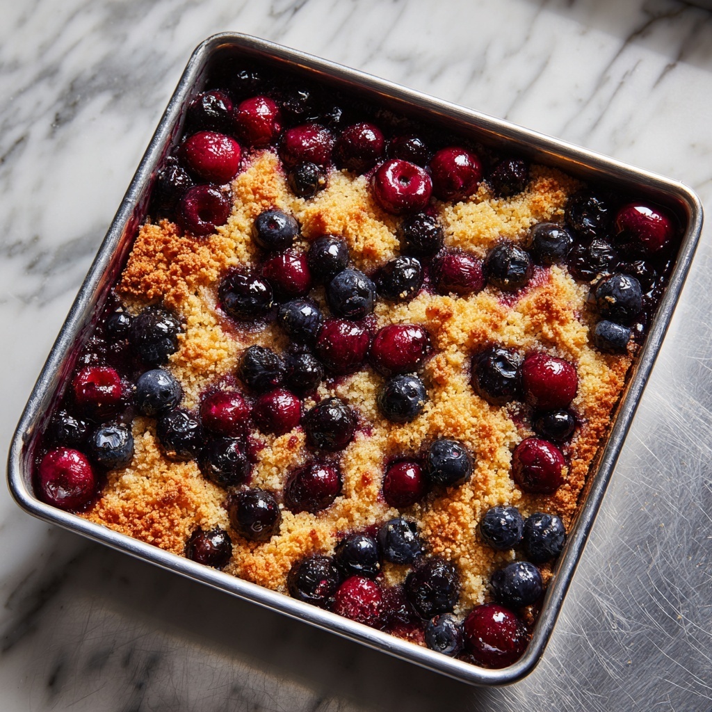 Buttermilk Blueberry Breakfast Cake Recipe - Recipe Image