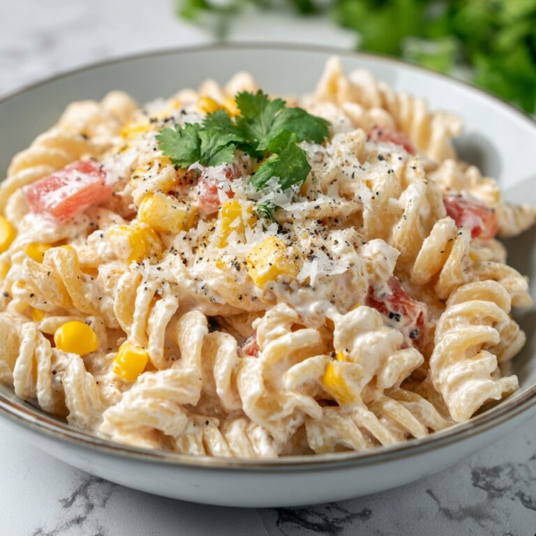 Elote Pasta Salad: A Vibrant Twist on a Classic Street Food Favorite Recipe