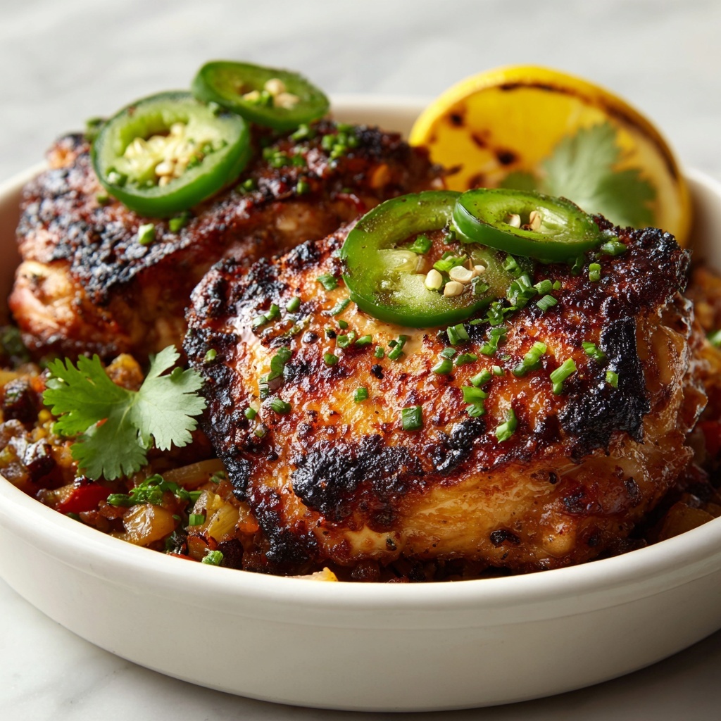 Red Pepper Lemon Chicken Recipe - Recipe Image