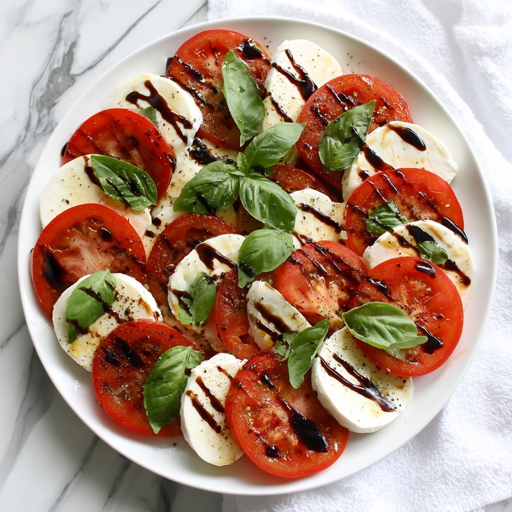 Caprese Salad with Balsamic Glaze Recipe - Recipe Image