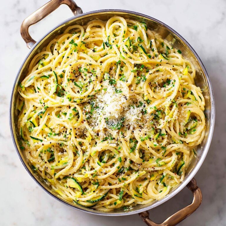 Creamy Courgette Pasta Recipe