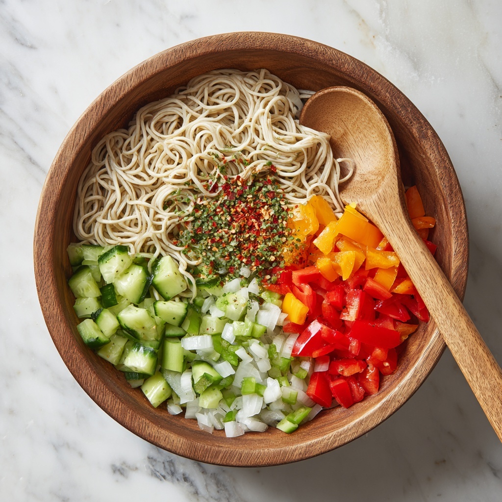 Spaghetti Salad Recipe - Recipe Image