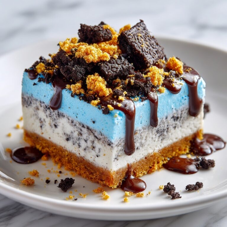 Cookie Monster Cheesecake Recipe