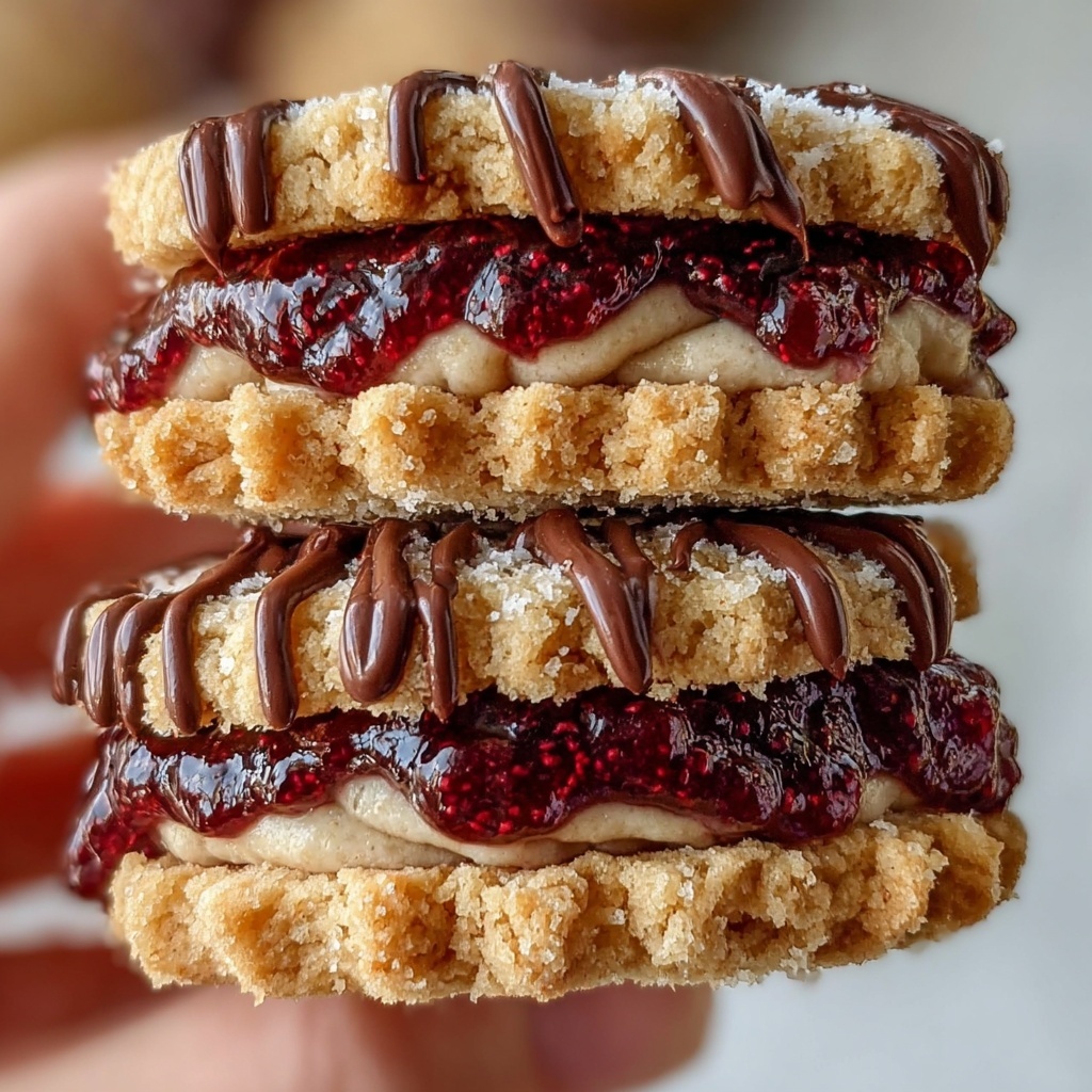 PB and J Stuffed Cookies: The Ultimate Recipe and Baking Guide Recipe - Recipe Image