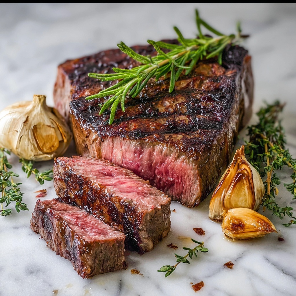 Garlic Butter Steak Recipe - Recipe Image