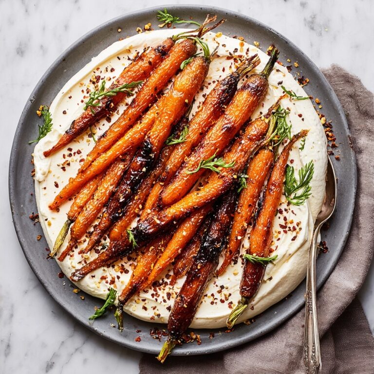 Roasted Carrots with Whipped Feta Dip Recipe