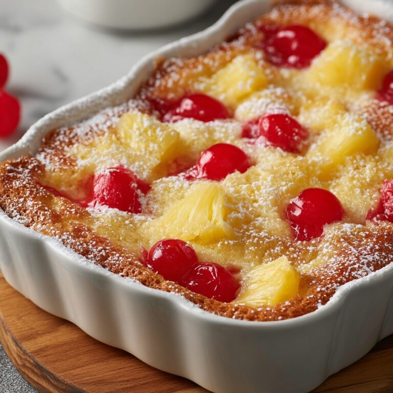 Cherry Pineapple Dump Cake Recipe