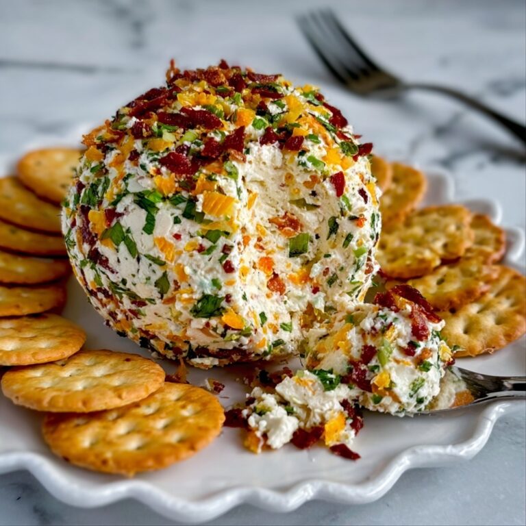 Jalapeño Popper Cheese Ball Recipe