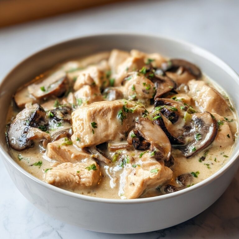 Chicken Mushroom Stroganoff Recipe