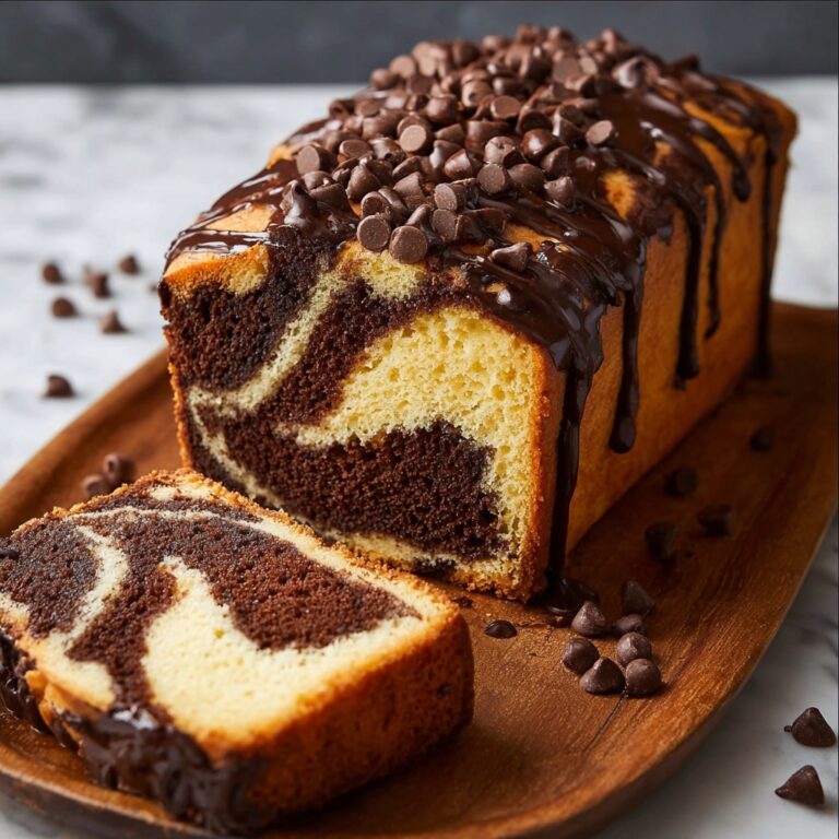 Double Chocolate Ricotta Marble Cake Recipe