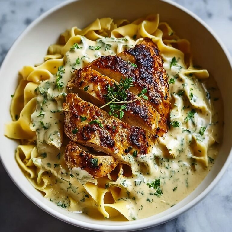 Chicken with Buttered Noodles Recipe