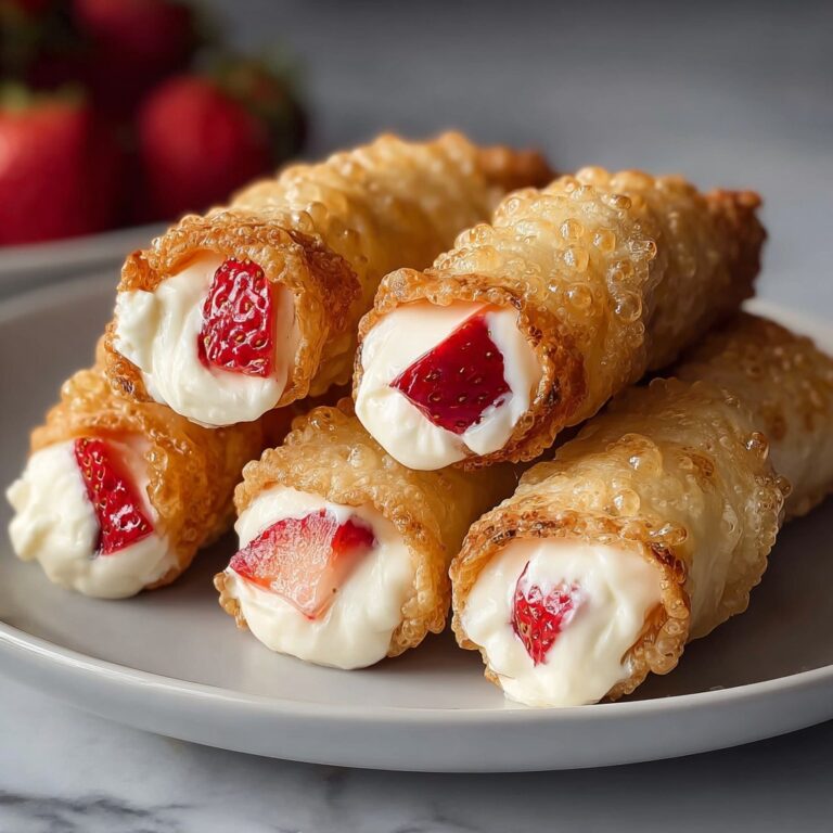 Strawberry Cheesecake Eggroll Bites Recipe