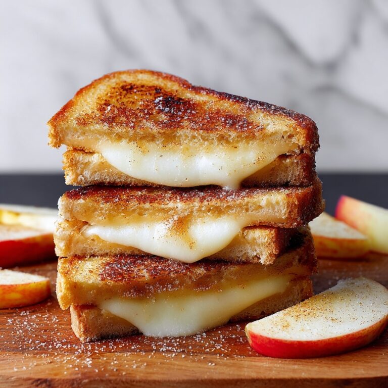 Cinnamon Brie Apple Grilled Cheese Recipe