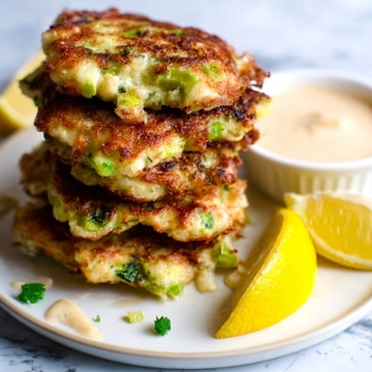 Broccoli Chicken Fritters Recipe