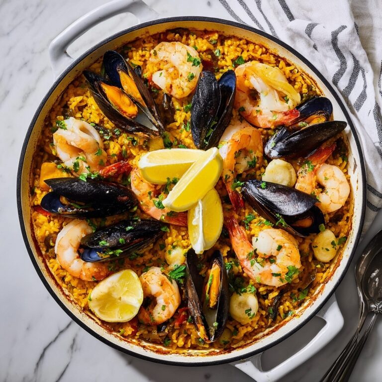 Seafood Paella Recipe