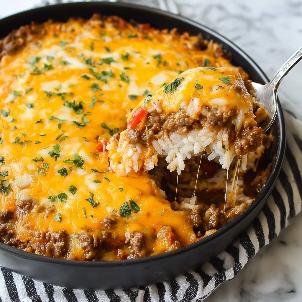Cheesy Taco Rice Recipe - Recipe Image