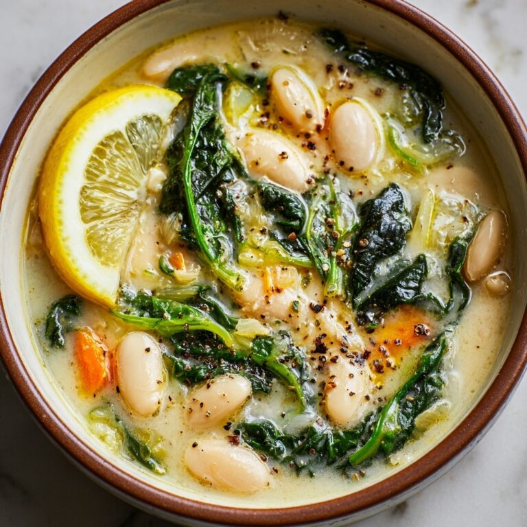 Nourishing White Bean and Lemon Soup Recipe