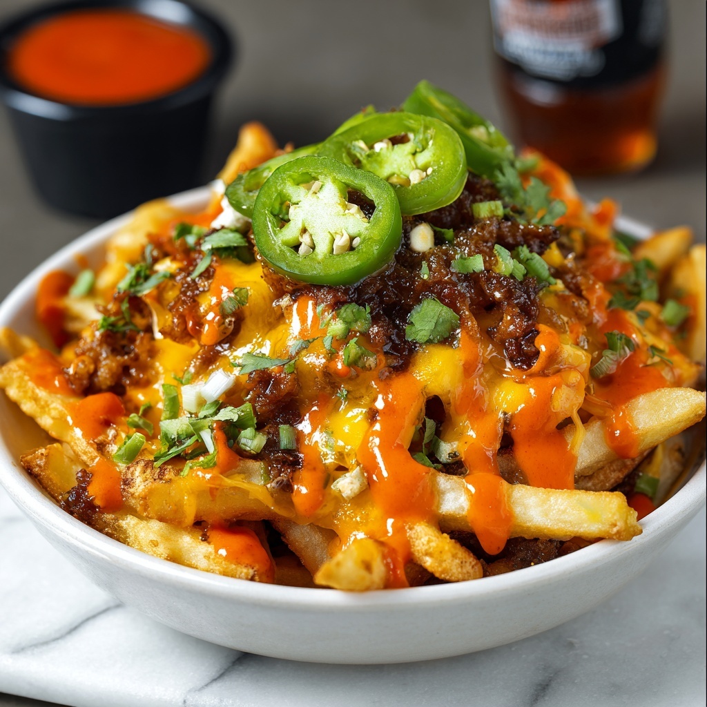 Philly Cheesesteak Loaded Fries Recipe - Recipe Image