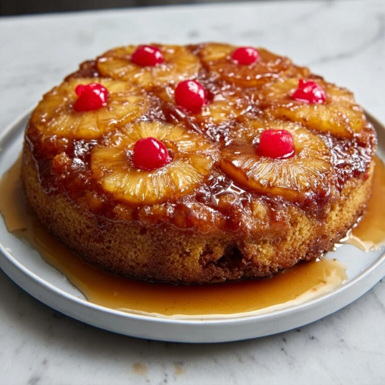 Pineapple Upside Down Bread Pudding Recipe