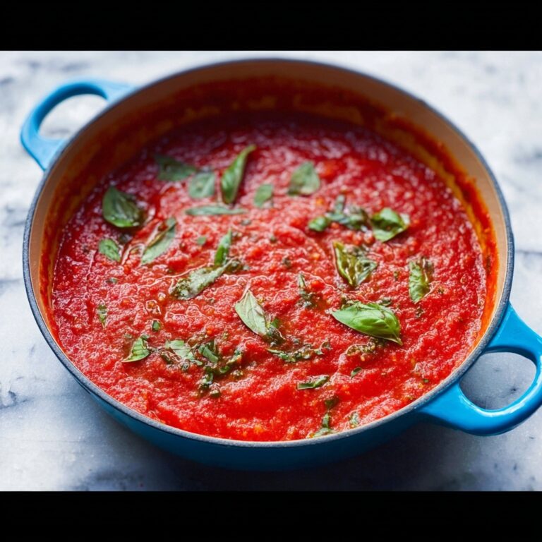 Homemade Spaghetti Sauce Recipe
