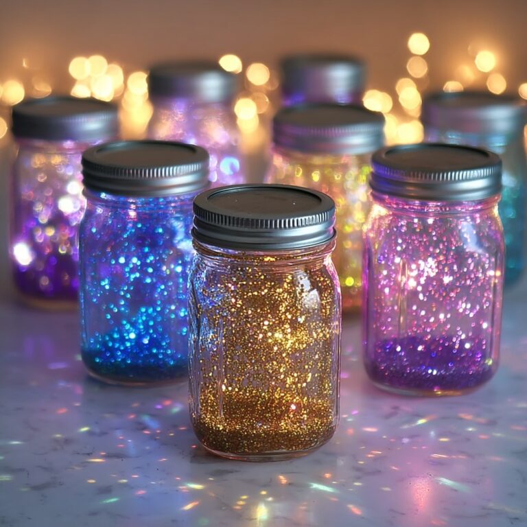 Suncatcher Glitter Jar: Create Sparkling Magic Recipe
