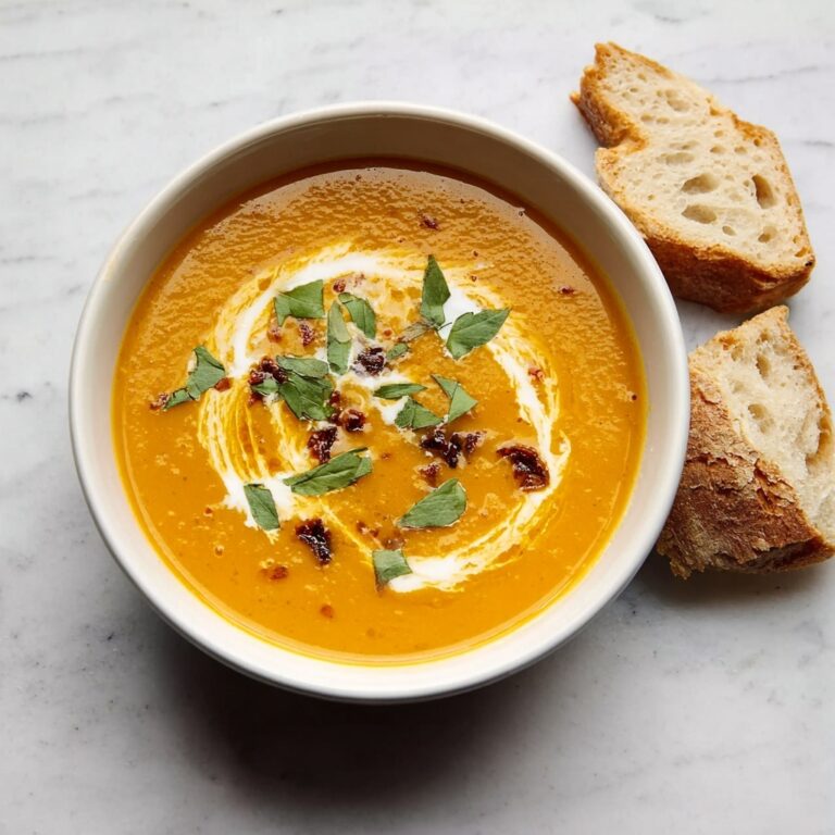 Spicy Carrot and Red Lentil Soup Recipe