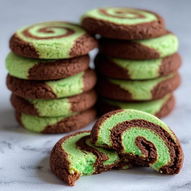 Chocolate Pistachio Pinwheel Cookies Recipe