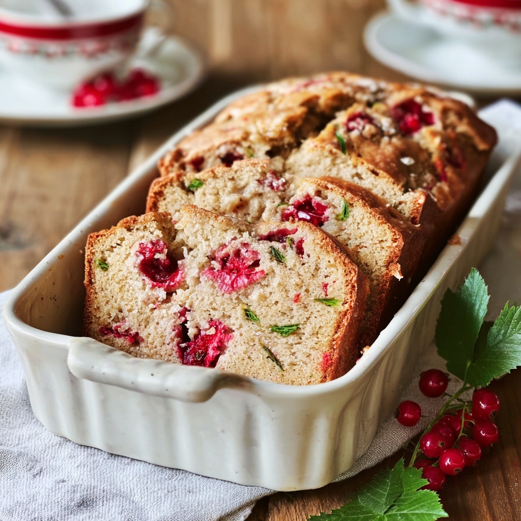 Quick Zucchini Bread with Red Currants Recipe - Recipe Image