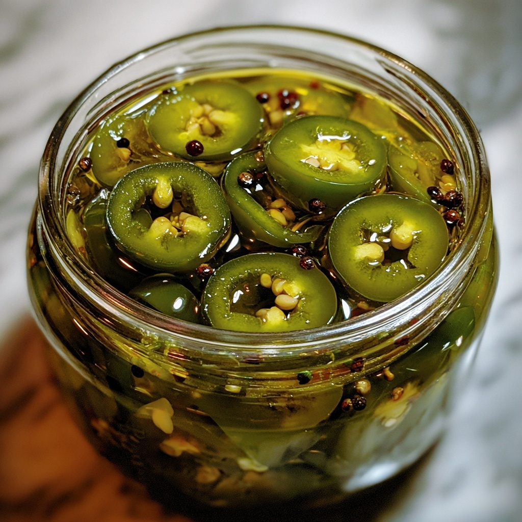 Smoked Pickled Jalapeños Recipe - Recipe Image