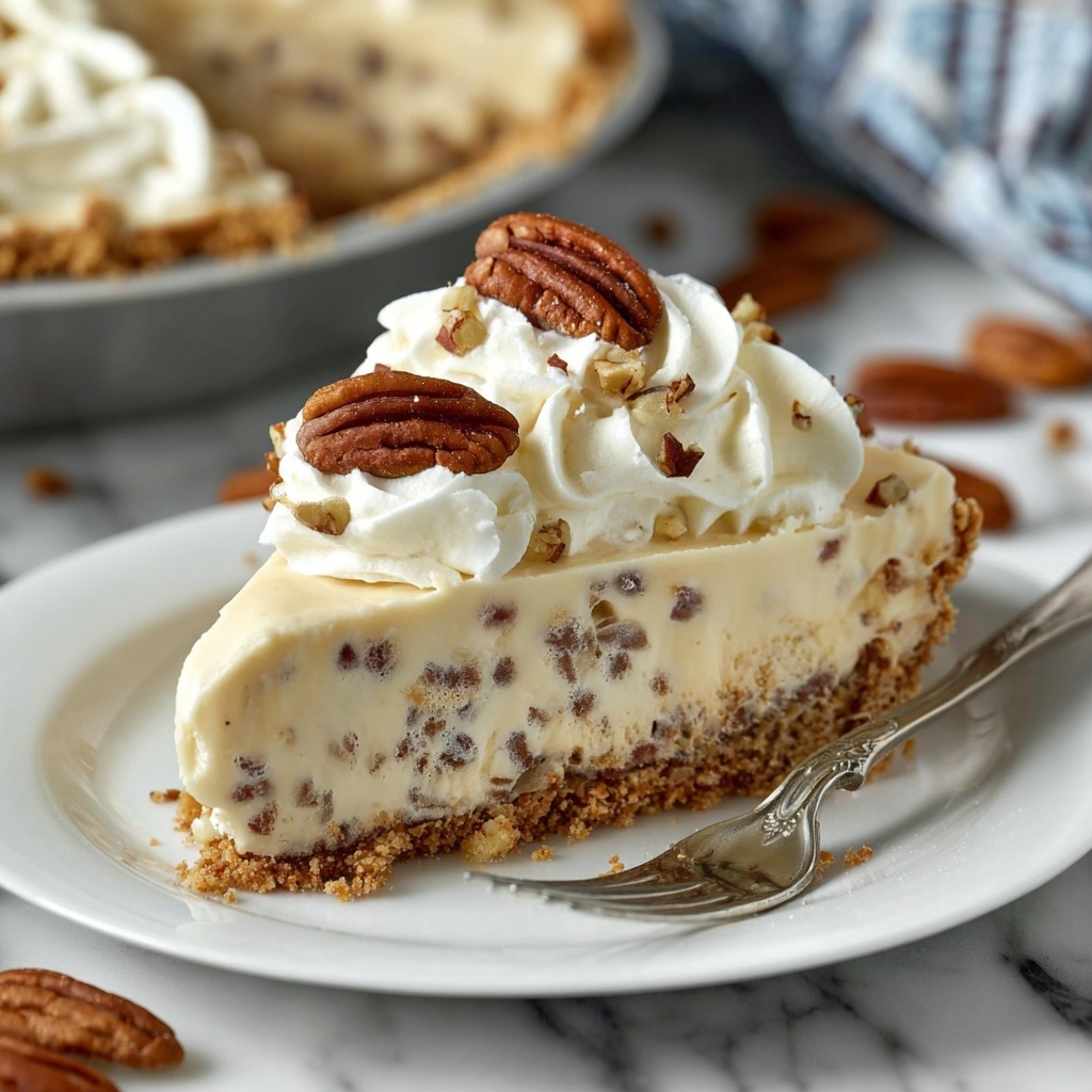 Pecan Cream Pie Recipe - Recipe Image