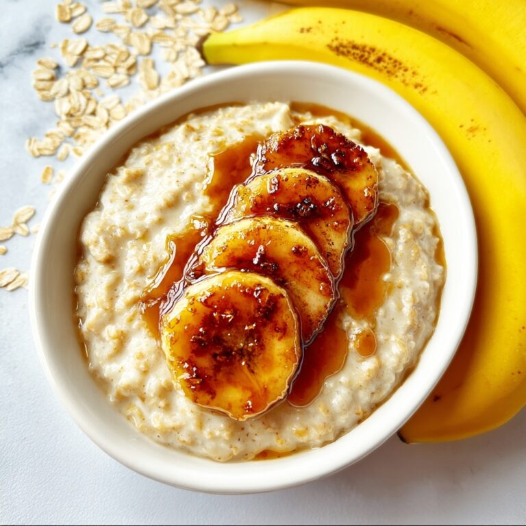 Creamy Whipped Banana Oatmeal Recipe