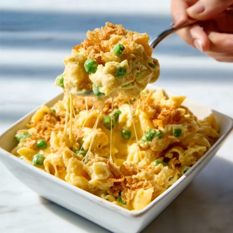 Old-Fashioned Tuna Noodle Casserole Recipe