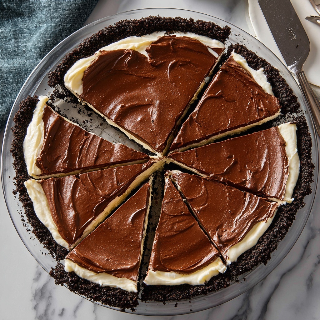 Peppermint Pattie Pie Recipe - Recipe Image